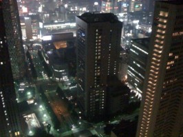 新宿住友ビルからの眺め♪ 新宿住友ビルからの眺め♪