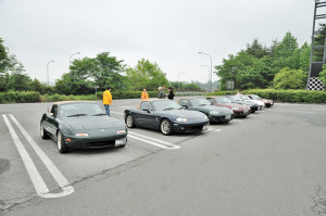 甘楽PAで集合 甘楽PAで集合