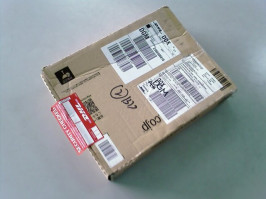 DHLで届いた物は・・・ DHLで届いた物は・・・