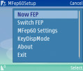M-FEP60 Setup M-FEP60 Setup