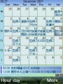 Aqua Calender Month