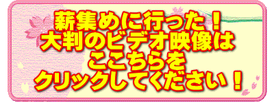 薪集めに行った！ 大判のビデオ映像は ここちらを クリックしてください！